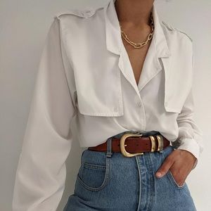Diane von Fürstenberg vintage button up